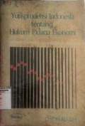Yurisprudensi Indonesia Tentang Hukum Pidana Ekonomi