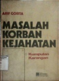 Masalah Korban Kejahatan